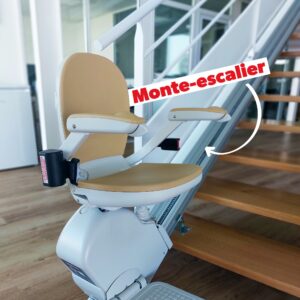 Showroom APR Lons Monte escalier PMR Accessibilité